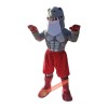 Grey Muscle shark Mascot Costume, Grey Muscle shark Costume