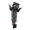 Grey Shar Pei Cartoon Mascot Costume, Grey Shar Pei Cartoon Costume