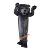 Grey Shar Pei Cartoon Mascot Costume, Grey Shar Pei Cartoon Costume