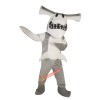 Grey Shark Tiger Shark Cartoon Mascot Costume, Grey Shark Tiger Shark Cartoon Costume