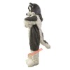 Grey Wolf Husky Dog Cartoon Mascot Costume, Grey Wolf Husky Dog Cartoon Costume