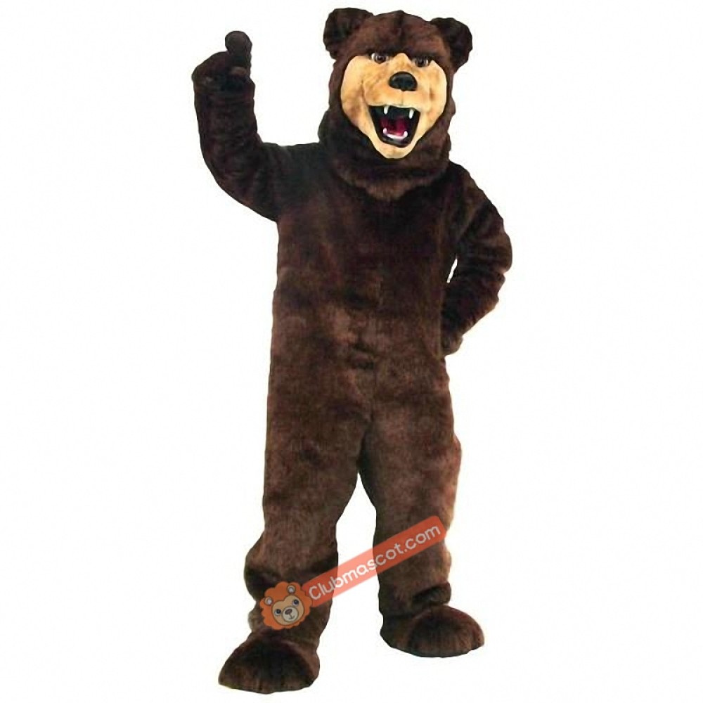 Grizzly Bear Mascot Costume, Grizzly Bear Costume