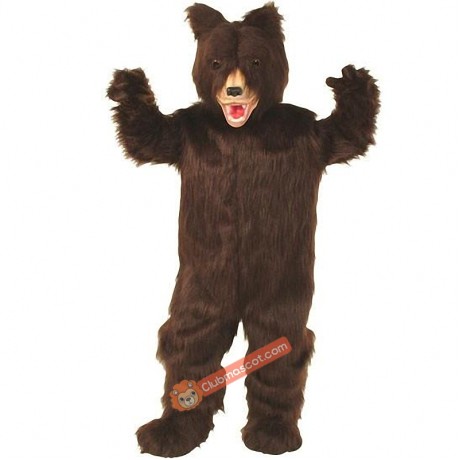 Grizzly Bear Mascot Costume, Grizzly Bear Costume