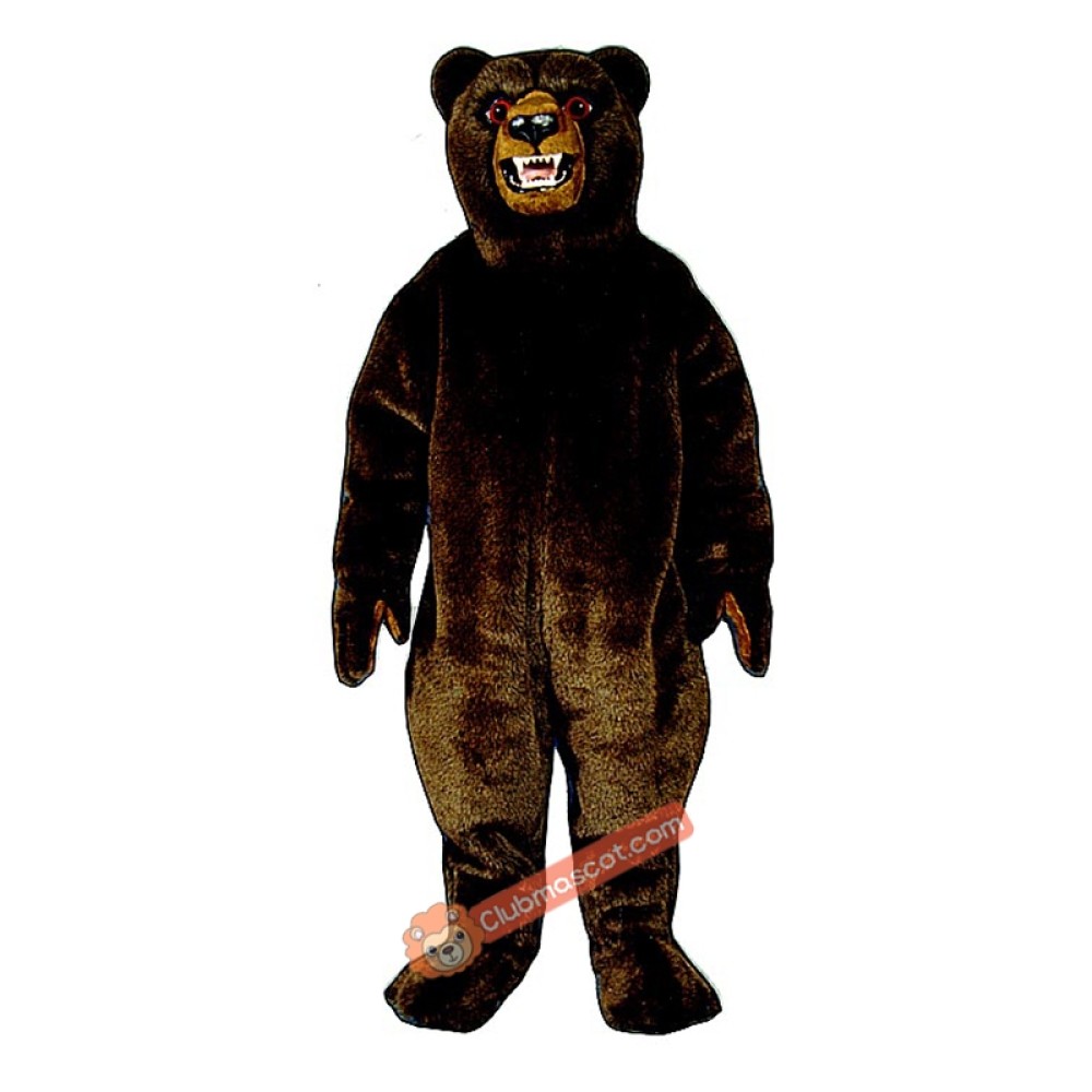 Growling Grizzly Mascot Costume, Growling Grizzly Costume