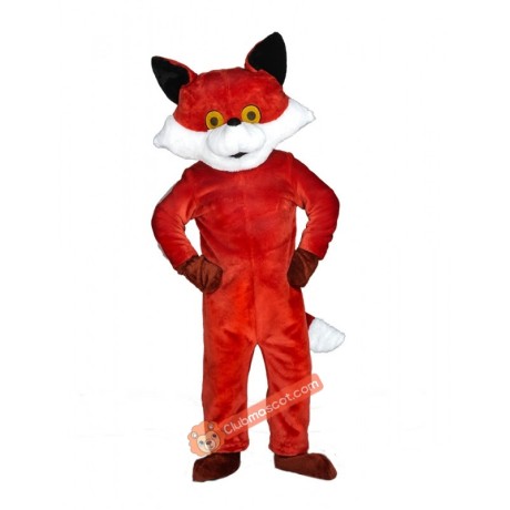 Gules Fox Mascot Costume, Gules Fox Costume