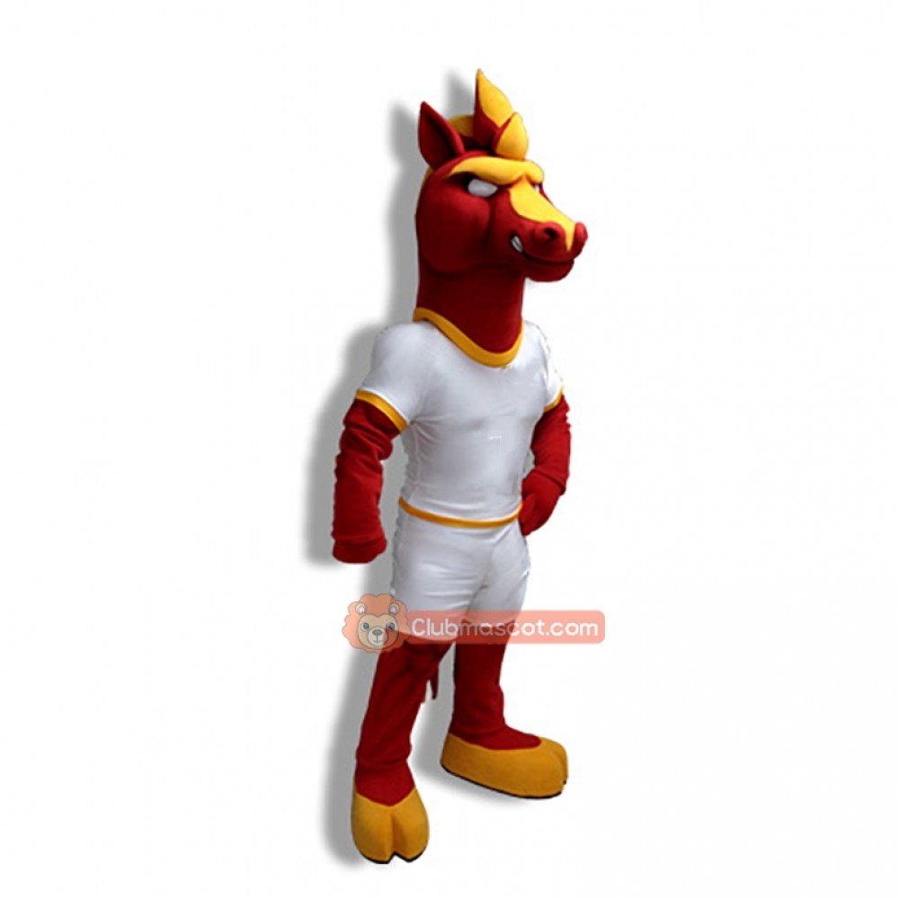 Angry Colt Mascot Costume