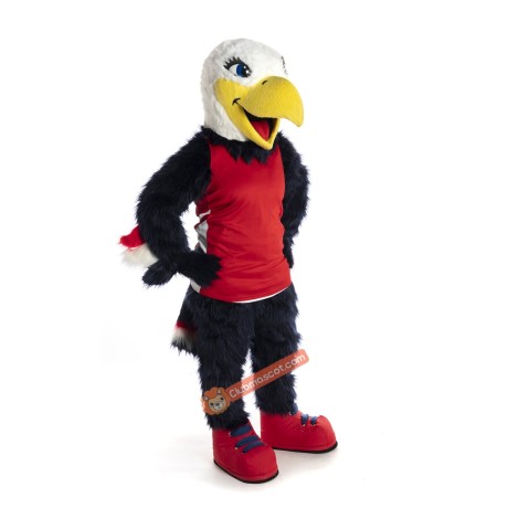 Handsome Charm Eagle Mascot Costume, Handsome Charm Eagle Costume