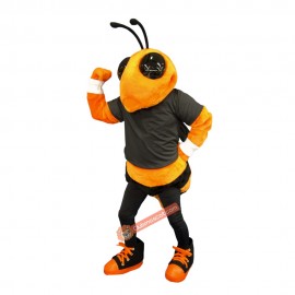 Handsome Hornet Mascot Costume, Handsome Hornet Costume