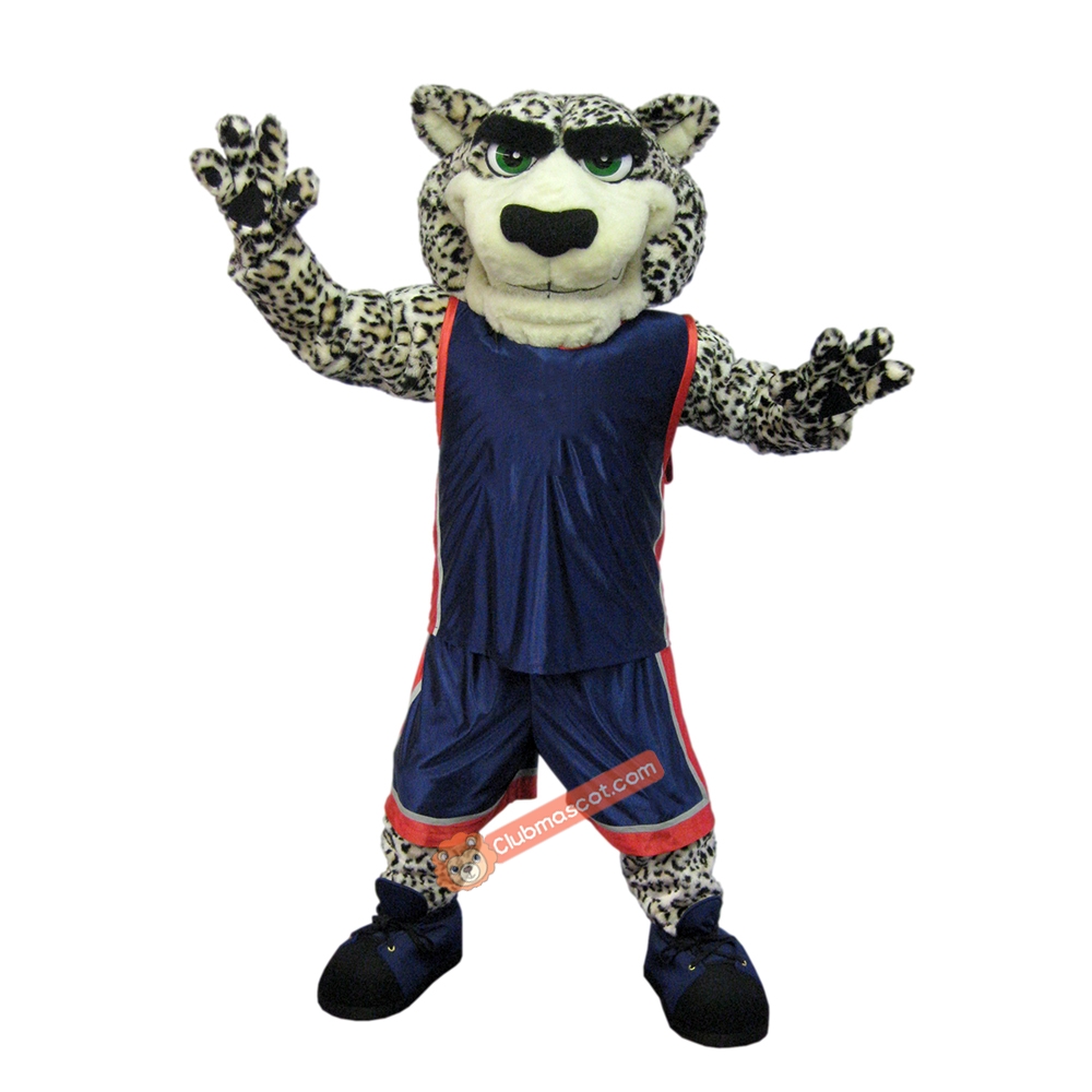 Handsome Jaguar Mascot Costume, Handsome Jaguar Costume