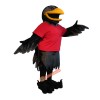 Handsome Raven Mascot Costume, Handsome Raven Costume