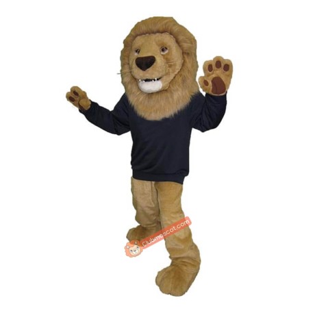 Handsome Vanguard Lion Mascot Costume, Handsome Vanguard Lion Costume