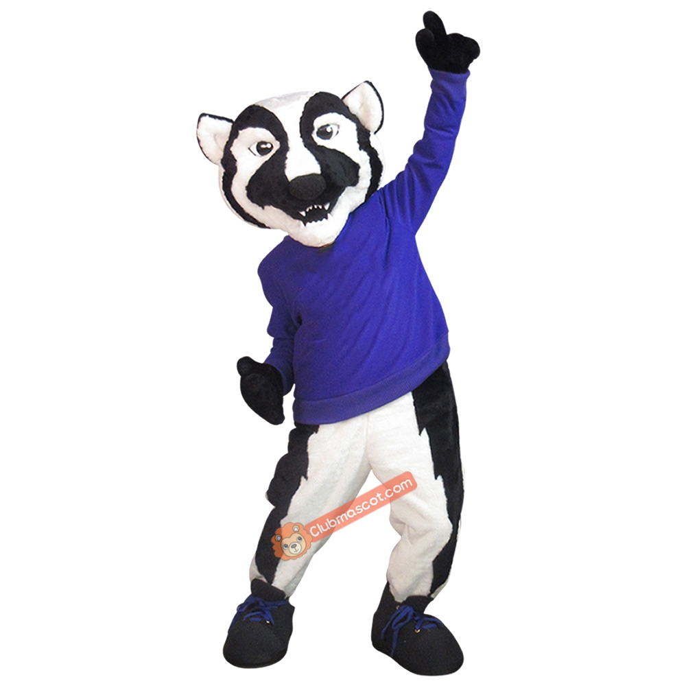 Happy Badger Mascot Costume, Happy Badger Costume