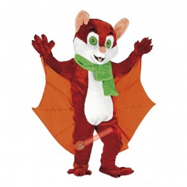 Happy Bat Mascot Costume, Happy Bat Costume