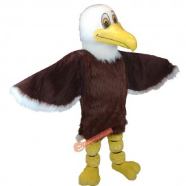 Happy Eagle Mascot Costume, Eagle Costume