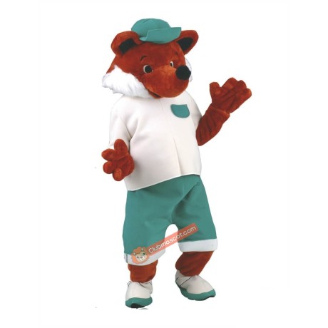 Happy Fox Mascot Costume, Happy Fox Costume