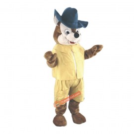 Happy Fox Mascot Costume, Happy Fox Costume