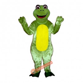 Happy Frog Mascot Costume, Happy Frog Costume