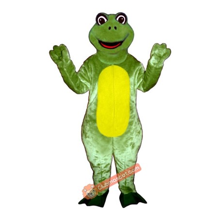 Happy Frog Mascot Costume, Happy Frog Costume