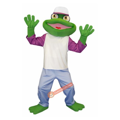 Happy Frog Mascot Costume, Happy Frog Costume