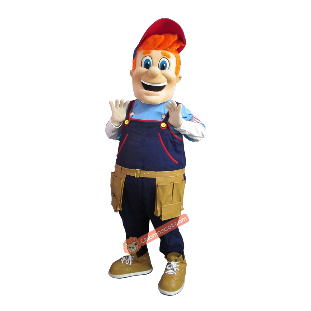 Happy Harold Mascot Costume, Happy Harold Costume