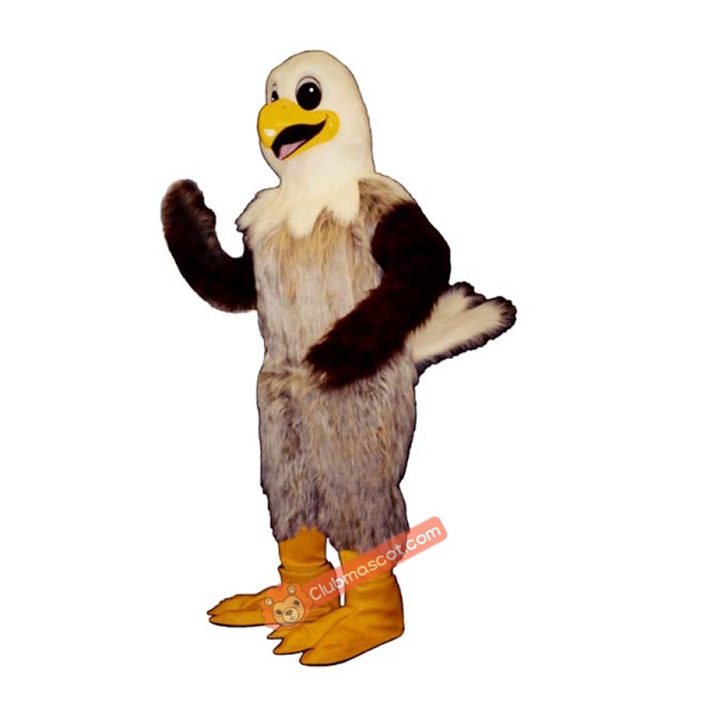 Happy Hawk Mascot Costume, Happy Hawk Costume