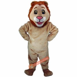 Happy Lion Lightweight Mascot Costume, Lion Costume