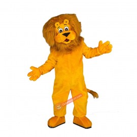 Happy Lion Mascot Costume, Happy Lion Costume