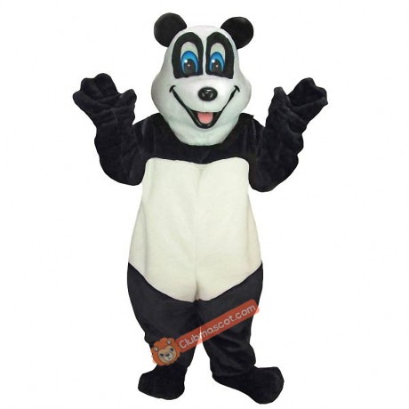 Happy Panda Mascot Costume, Panda Costume