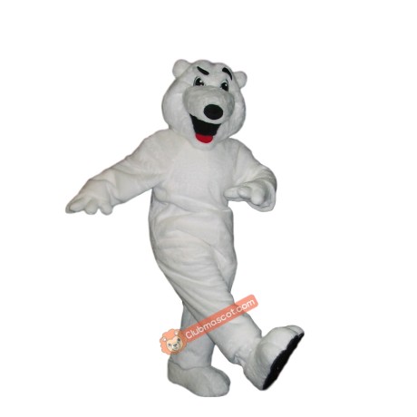 Happy Polar Mascot Costume, Happy Polar Costume