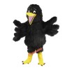 Happy Raven Mascot Costume, Happy Raven Costume