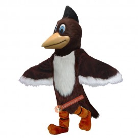 Happy Roadrunner Mascot Costume, Roadrunner Costume