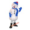 Happy Snowman Mascot Costume, Happy Snowman Costume