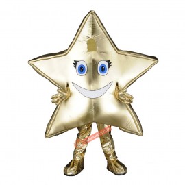 Happy Star Mascot Costume, Happy Star Costume