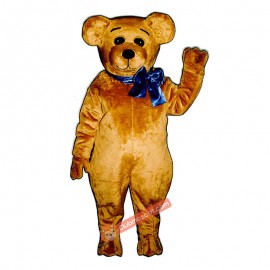 Happy Teddy Bow Mascot Costume, Happy Teddy Bow Costume