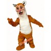 Happy Tiger Mascot Costume, Tiger Costume