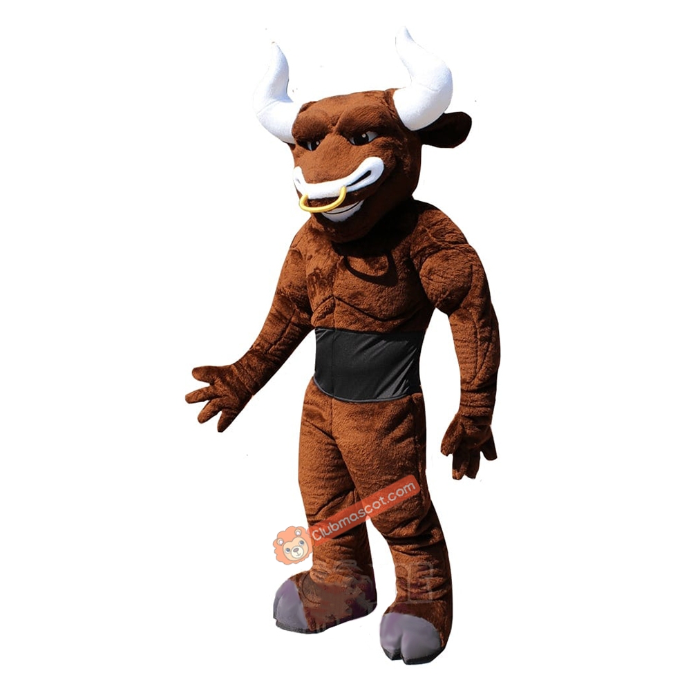 Hereford Bull Mascot Costume, Hereford Bull Costume