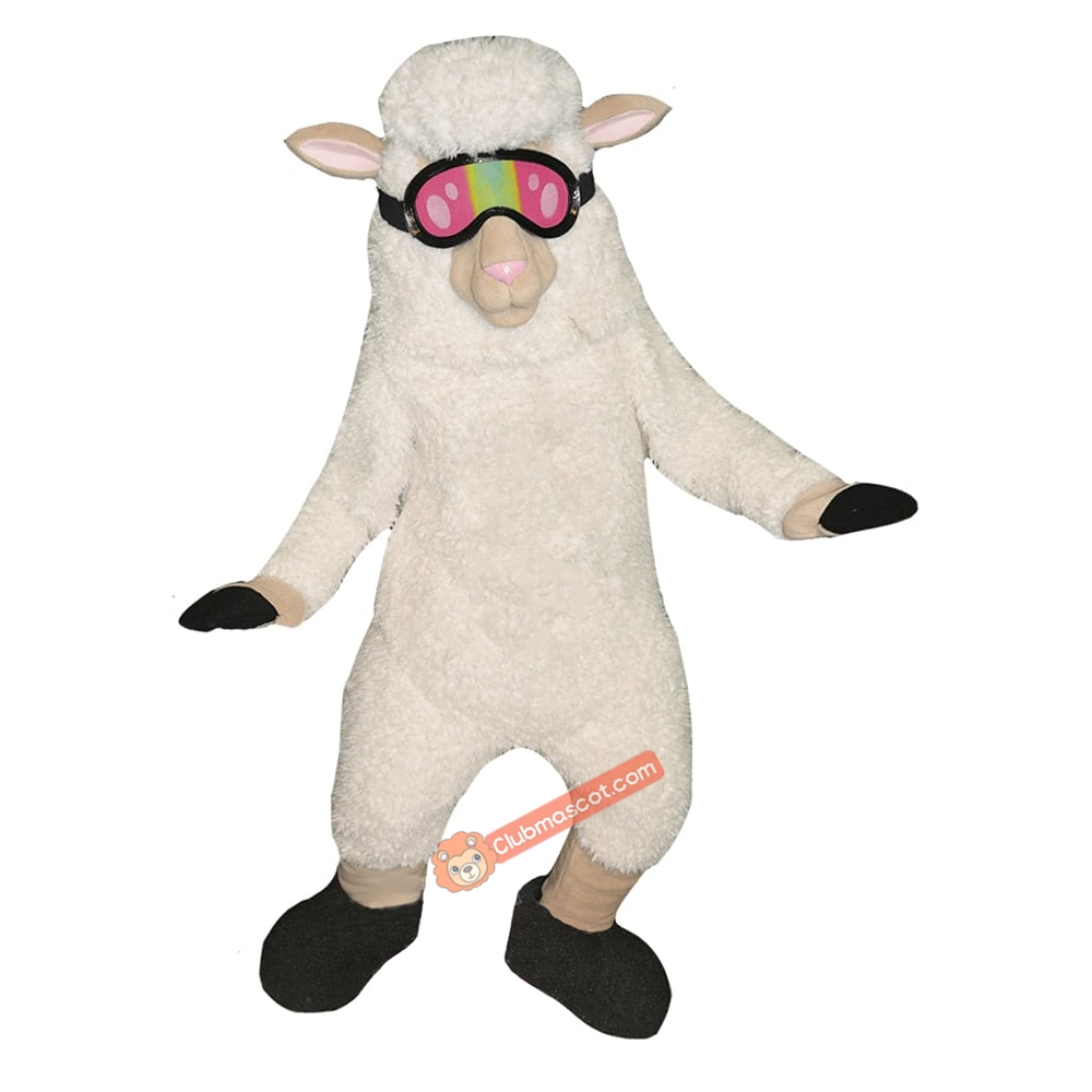 Highline Sheep Mascot Costume, Highline Sheep Costume