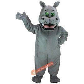 Hippo Mascot Costume, Hippo Costume