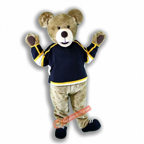 Hockey Bear Mascot Costume, Hockey Bear Costume