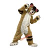 Husky Dog Fox Cartoon Mascot Costume, Husky Dog Fox Cartoon Costume