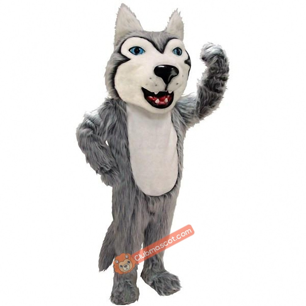 Husky Dog Lightweight Mascot Costume, Husky Dog Costume