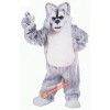 Husky Dog Mascot Costume, Husky Dog Costume