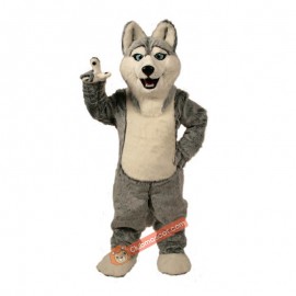 Husky Mascot Costume, Husky Costume