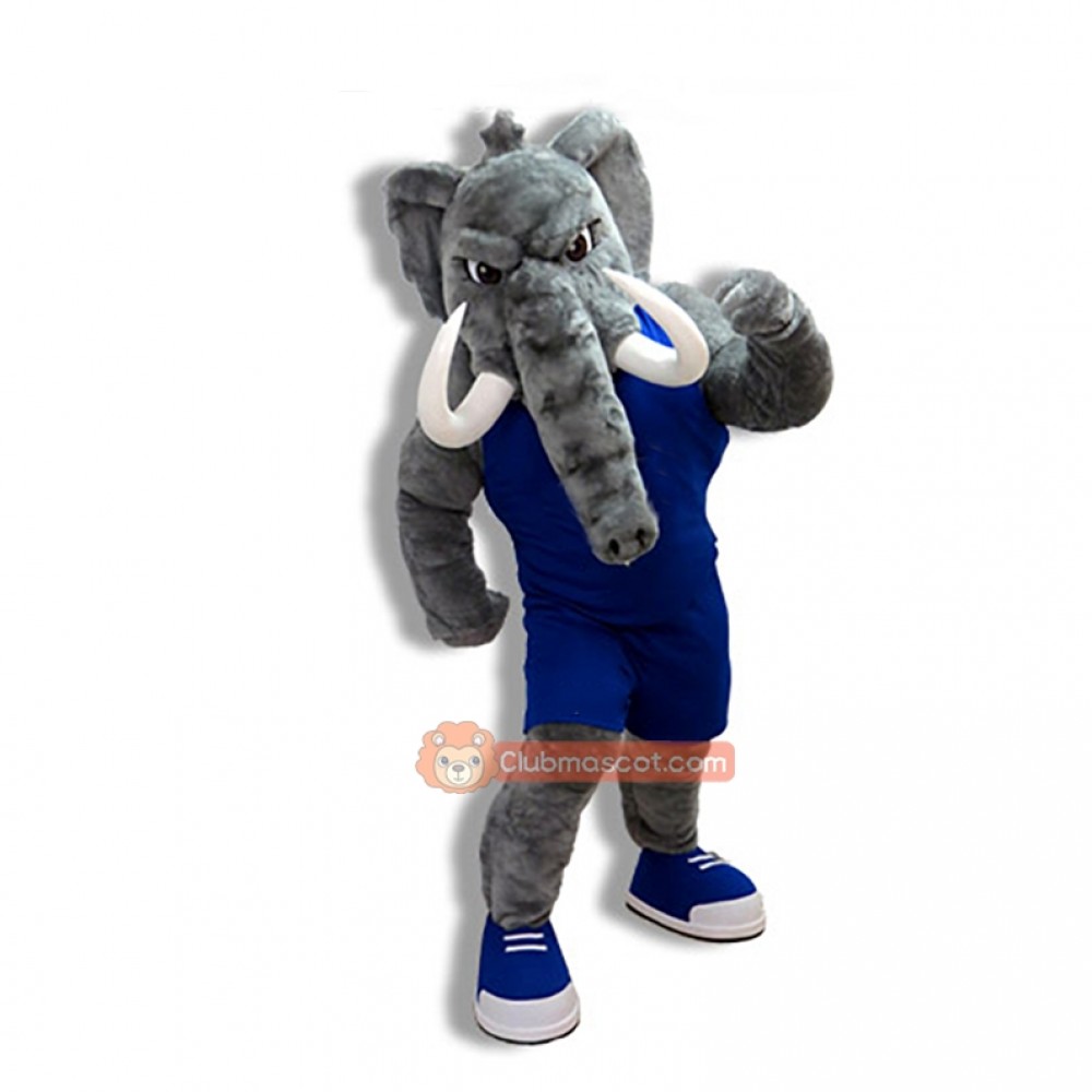 Power Elephant Mascot Costume