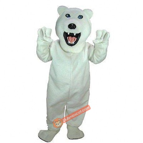 Iggy Polar Bear Mascot Costume, Iggy Polar Bear Costume