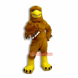 Confident Power Eagle Mascot Costume