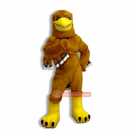 Confident Power Eagle Mascot Costume