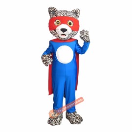 Jaguar Superhero Mascot Costume, Jaguar Superhero Costume