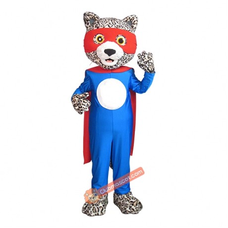 Jaguar Superhero Mascot Costume, Jaguar Superhero Costume