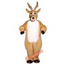 Jolly Reindeer Mascot Costume, Jolly Reindeer Costume